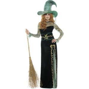 DELUXE EMERALD WITCH COSTUME S